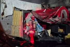 El incendio fue sofocado por miembros del cuerpo de bomberos.