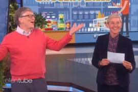 ¡Bill Gates se divierte con Ellen DeGeneres!