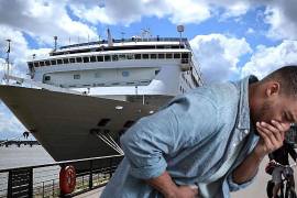 Brote de gastroenteritis en crucero en Francia