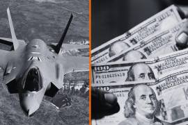 La mayor empresa de defensa y aeroespacial del mundo, Lockheed Martin, reportó el incremento bursátil más amplio de las corporaciones militares de EU.