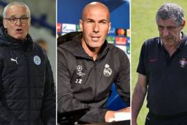 Zidane, Ranieri y Fernando Santos, los finalistas al premio &quot;The Best&quot; de la FIFA