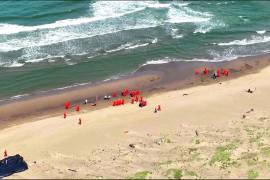 Gobierno Federal informó que concluyó las labores de contención y limpieza de playas en las costas de Veracruz y Tabasco.