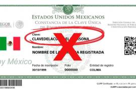 La CURP sirve para tener un registro de todas las personas que habitan en la República Mexicana.