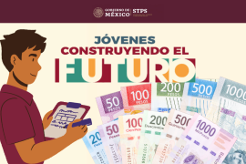 Los participantes del programa Jóvenes Construyendo el Futuro recibirán un apoyo mensual equivalente al salario mínimo, seguro médico y una constancia de capacitación tras 12 meses.