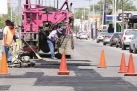 Impulsan trabajos de bacheo durante cierre de administración de Alfredo Paredes