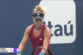 Renata Zarazúa avanza a la siguiente ronda en el Open de Miami