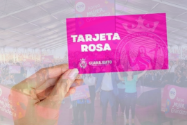 Tarjeta Rosa, del Estado de Guanajuato, por la secretaria del Nuevo Comienzo