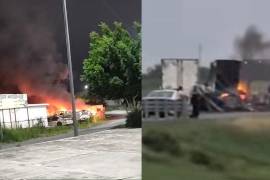 Balaceras, bloqueos e incendios sacudieron Reynosa tras la captura de un presunto líder del Cártel del Golfo, generando caos y suspensión de clases.