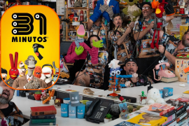 31 Minutos se presenta en el Tiny Desk de Washington D. C.
