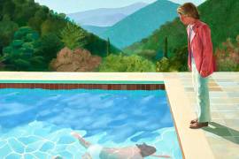 Fallece David Hockney, el artista que convirtió a las piscinas en iconos del arte moderno