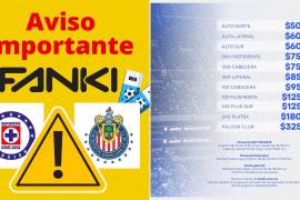 La venta de boletos para el Cruz Azul vs Chivas de Semifinales terminó en reclamos contra Fanki, que canceló compras tras un error en los precios.