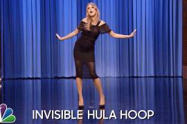 Heidi Klum prueba nuevos bailes con Jimmy Fallon