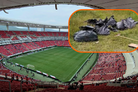 Fosas clandestinas en las cercanías en el estadio mundialista en Guadalajara