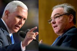 Tim Kaine y Mike Pence se preparan para debate vicepresidencial