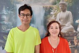 Edna Bruton, fundadora del centro, invitó a la comunidad a participar en las actividades del aniversario.