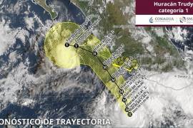 El huracán Trudy alcanzó la categoría 1 este jueves 15 de octubre de 2026. El SMN pronostica lluvias intensas en Oaxaca, precipitaciones muy fuertes en Guerrero y oleaje de hasta tres metros.