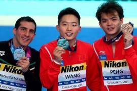 Rommel Pacheco consigue medalla de plata en Mundial de Natación
