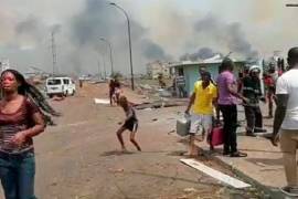 Treinta muertos hasta el momento, por explosiones en base militar de Guinea Ecuatorial