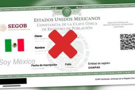 La CURP sirve para tener un registro de todas las personas que habitan en la República Mexicana. F