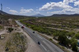 De los 140 millones que costaba originalmente la ampliación de un tramo de la carretera a Zacatecas, se incrementó a más de 400 millones.