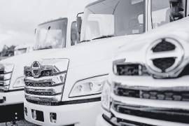 México: caen ventas, producción y exportaciones de vehículos pesados en febrero (gráfica)