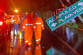 A pesar de la pérdida de comunicación con varios municipios de la Costa Chica, como Copala y Ometepec, solo se han reportado daños materiales hasta el momento