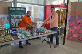 Los centros de acopio se establecieron en Saltillo, Torreón, Piedras Negras, Sabinas y Monclova.