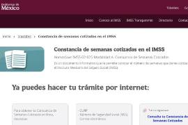 La Constancia de Semanas Cotizadas del IMSS permite conocer el historial laboral y verificar si existen periodos pendientes antes de solicitar una pensión.