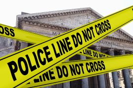 Fallece turista japonés de tercera edad en zona turística de Roma