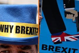 Los investigadores concluyeron que el Brexit ha reducido el producto interno bruto de Gran Bretaña —una medida amplia de la producción económica— entre un 6% y un 8%.