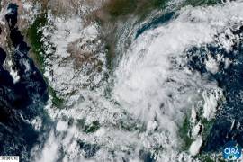 Depresión tropical nueve en el Golfo de México.
