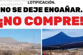 Autoridades municipales advierten sobre la proliferación de venta de terrenos de manera fraudulenta.