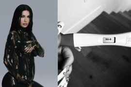 Megan Fox y Machine Gun Kelly esperan su primer hijo juntos, noticia que la actriz compartió en Instagram con fotos que resaltan su embarazo, mostrando su “baby bump”