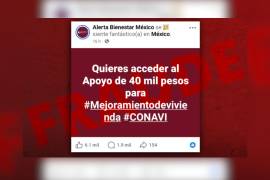 La Comisión Nacional de Vivienda (Conavi) emitió una alerta preventiva para advertir a la población sobre posibles fraudes.