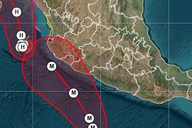 El ciclón tropical Trudy podría escalar a huracán categoría 4 frente al Pacífico mexicano. Revisa el pronóstico y los estados en alerta.