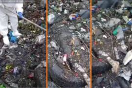 Cuerpo localizado de una joven entre montones de basura, Ecatepec