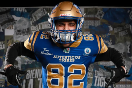 Vinicio García fue seleccionado por Dinos en el Draft LFA 2.0 y vivirá su primera temporada profesional.