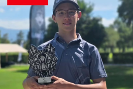 El juvenil coahuilense continúa sumando resultados destacados durante su temporada de golf.