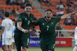 Con tres goles de Tahiel Jiménez y uno más de Rogelio González, el Tricolor avanzó como líder del Grupo A.