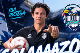 Rui Ortega tuvo un debut goleador con Halcones de Saltillo al marcar el primer tanto del encuentro ante Guerreros de Reynosa.