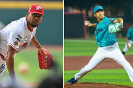 Yabuta fue líder de ponches en Baseball United durante su participación con Mid East Falcons.