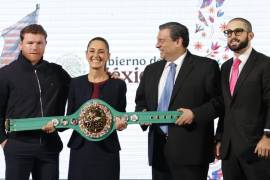 La presidenta Claudia Sheinbaum dijo que Canelo Álvarez “es un orgullo para México” y que ha tenido el privilegio de hablar con él y he conocido al hombre. “Es muy completo, tiene muchos valores”, dijo.