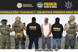 La Fiscalía del Estado de México detuvo a “El Maya”, presunto líder de una red dedicada al desvío y distribución ilegal de agua en el Valle de México, como parte de la Operación Caudal contra delitos vinculados al manejo del recurso hídrico