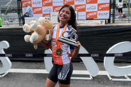 Sofía Rangel Mata se corona campeona nacional en el Ciclismo Infantil de Ruta en México