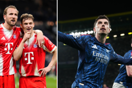 Harry Kane amplió la ventaja alemana con un disparo desde fuera del área al inicio del segundo tiempo.