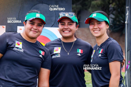 Dafne Quintero formó parte del equipo femenil que le dio a México una de sus primeras medallas en Puebla 2026.
