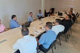 Autoridades del IMPLAN Torreón durante la Segunda Sesión de la Comisión del Sistema de Información.