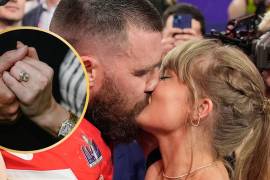 El exclusivo anillo de compromiso de Taylor Swift fue diseñado a mano e incluye grabados y diamantes en los laterales.