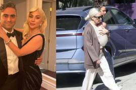 Fiesta. Lady Gaga y Michael Polansky se convirtieron en padres de su primera hija el pasado mes de julio.