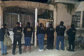 El inmueble quedó bajo resguardo tras concluir el cateo en el sector habitacional.